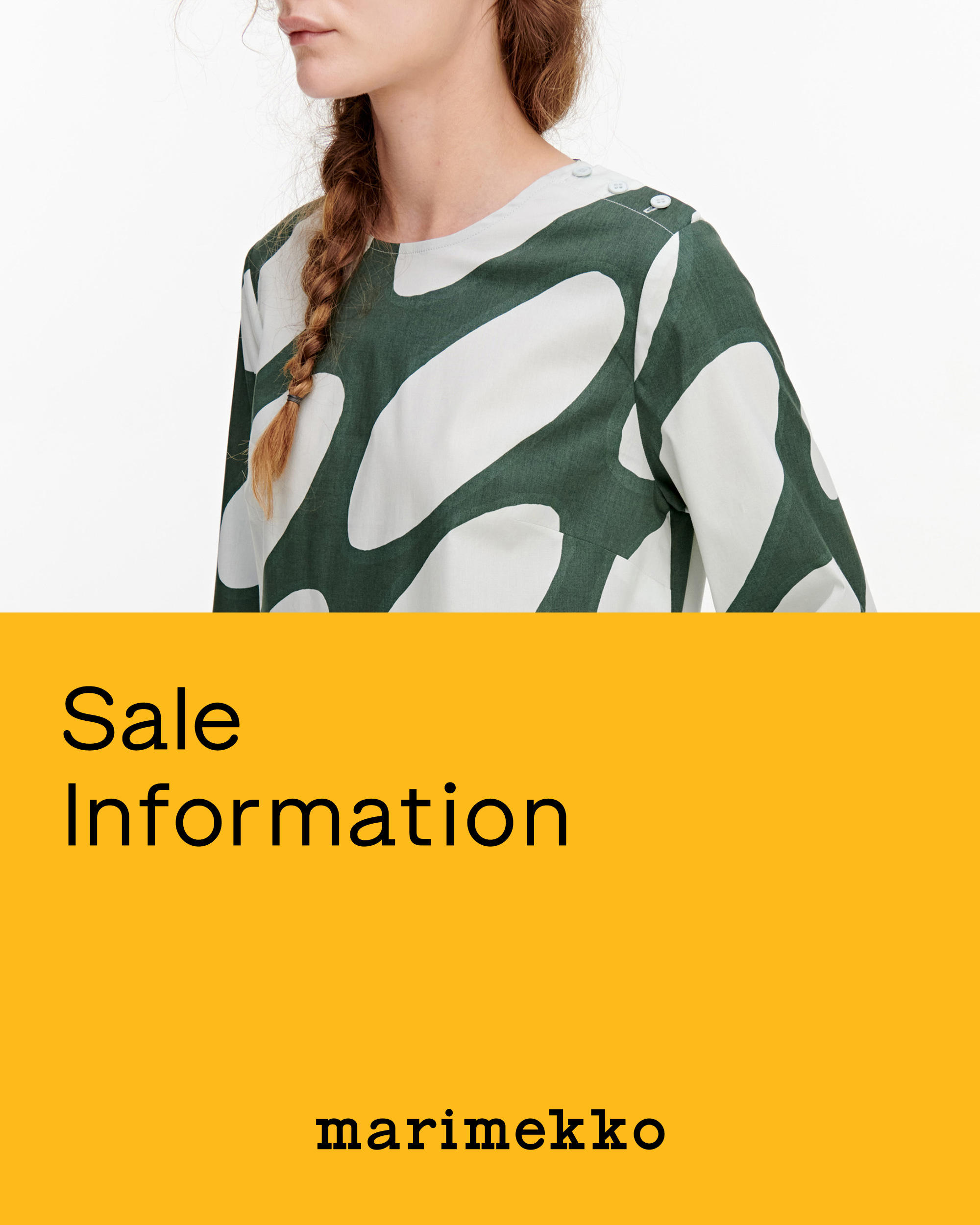 Sale Information ニュース Marimekko マリメッコ 日本公式オンラインストア