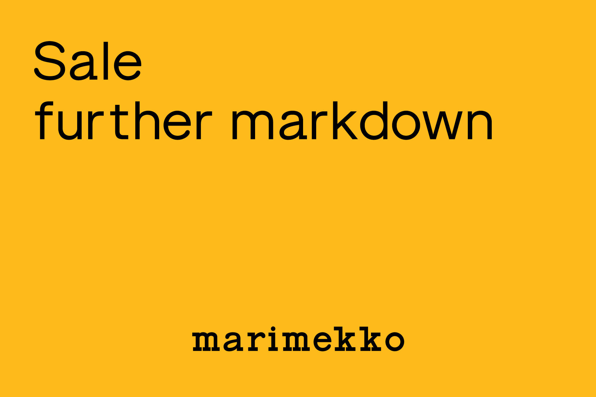 Marimekko 梅田店移転のお知らせ ニュース Marimekko マリメッコ 日本公式オンラインストア